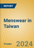 Menswear in Taiwan- Product Image