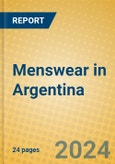 Menswear in Argentina- Product Image