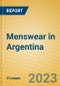 Menswear in Argentina - Product Image