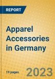 Apparel Accessories in Germany- Product Image