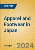 Apparel and Footwear in Japan- Product Image