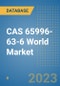 CAS 65996-63-6 Acid modified starch Chemical World Database - Product Image
