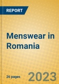 Menswear in Romania- Product Image