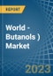 World - Butanols (Excluding Butan-1-Ol (N-Butyl Alcohol)) - Market Analysis, Forecast, Size, Trends and Insights - Product Image
