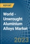 World - Unwrought Aluminium Alloys - Market Analysis, Forecast, Size, Trends and Insights - Product Thumbnail Image