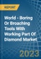 World - Boring Or Broaching Tools With Working Part Of Diamond - Market Analysis, Forecast, Size, Trends and Insights - Product Image