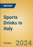 Sports Drinks in Italy- Product Image