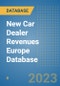 New Car Dealer Revenues Europe Database - Product Thumbnail Image