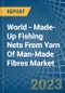 World - Made-Up Fishing Nets From Yarn Of Man-Made Fibres - Market Analysis, Forecast, Size, Trends and Insights - Product Image