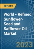 World - Refined Sunflower-Seed and Safflower Oil - Market Analysis, Forecast, Size, Trends and Insights- Product Image