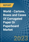 World - Cartons, Boxes and Cases Of Corrugated Paper Or Paperboard - Market Analysis, Forecast, Size, Trends and Insights- Product Image