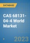 CAS 68131-04-4 Humic acid sodium salt Chemical World Report - Product Image