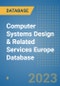 Computer Systems Design & Related Services Europe Database - Product Image