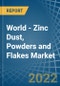 World - Zinc Dust, Powders and Flakes (Excluding Zinc Dust Powders Or Flakes Prepared As Colours, Paints Or The Like, Zinc Pellets) - Market Analysis, Forecast, Size, Trends and Insights - Product Image