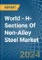 World - H-Sections Of Non-Alloy Steel - Market Analysis, Forecast, Size, Trends and Insights - Product Image