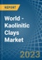 World - Kaolinitic Clays (Ball and Plastic Clays) - Market Analysis, Forecast, Size, Trends and Insights - Product Image
