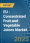 EU - Concentrated Fruit and Vegetable Juices - Market Analysis, Forecast, Size, Trends and Insights - Product Thumbnail Image