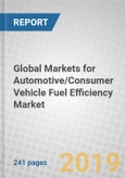 Global Markets for Automotive/Consumer Vehicle Fuel Efficiency: Internal Combustion Engine Advances- Product Image