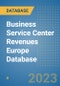 Business Service Center Revenues Europe Database - Product Thumbnail Image