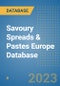 Savoury Spreads & Pastes Europe Database - Product Image