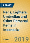 Pens, Lighters, Umbrellas and Other Personal Items in Indonesia- Product Image