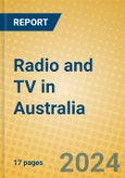 Radio and TV in Australia- Product Image