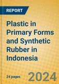 Plastic in Primary Forms and Synthetic Rubber in Indonesia: ISIC 2413- Product Image