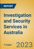 Investigation and Security Services in Australia- Product Image