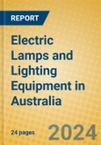 Electric Lamps and Lighting Equipment in Australia- Product Image