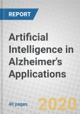 Artificial Intelligence (AI) in Alzheimer's Applications- Product Image