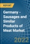 Germany - Sausages and Similar Products of Meat - Market Analysis, Forecast, Size, Trends and Insights. Update: COVID-19 Impact - Product Image