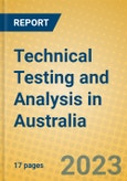 Technical Testing and Analysis in Australia- Product Image
