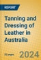 Tanning and Dressing of Leather in Australia - Product Image