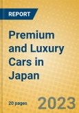 Premium and Luxury Cars in Japan- Product Image