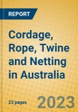 Cordage, Rope, Twine and Netting in Australia- Product Image