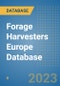 Forage Harvesters Europe Database - Product Image