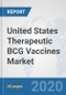 United States Therapeutic BCG Vaccines Market: Prospects, Trends Analysis, Market Size and Forecasts up to 2025 - Product Thumbnail Image