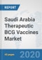 Saudi Arabia Therapeutic BCG Vaccines Market: Prospects, Trends Analysis, Market Size and Forecasts up to 2025 - Product Thumbnail Image