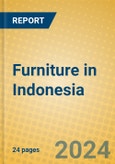 Furniture in Indonesia: ISIC 361- Product Image