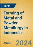 Forming of Metal and Powder Metallurgy in Indonesia: ISIC 2891- Product Image