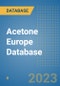 Acetone Europe Database - Product Image