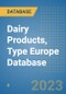 Dairy Products, Type Europe Database - Product Image