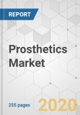 Prosthetics Market - Global Industry Analysis, Size, Share, Growth, Trends, and Forecast, 2019 - 2027- Product Image