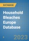 Household Bleaches Europe Database - Product Image