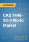 CAS 7446-20-0 Zinc sulfate heptahydrate Chemical World Database - Product Image
