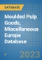 Moulded Pulp Goods, Miscellaneous Europe Database - Product Image