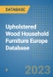 Upholstered Wood Household Furniture Europe Database - Product Image