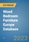 Wood Bedroom Furniture Europe Database - Product Image