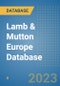 Lamb & Mutton Europe Database - Product Image