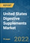 United States Digestive Supplements Market - Growth, Trends, COVID-19 Impact, and Forecasts (2022 - 2027) - Product Image